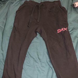 Dax black sweatpants